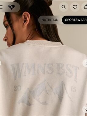 Women's Best Comfort Outdoor Cropped Crew Neck - Stone